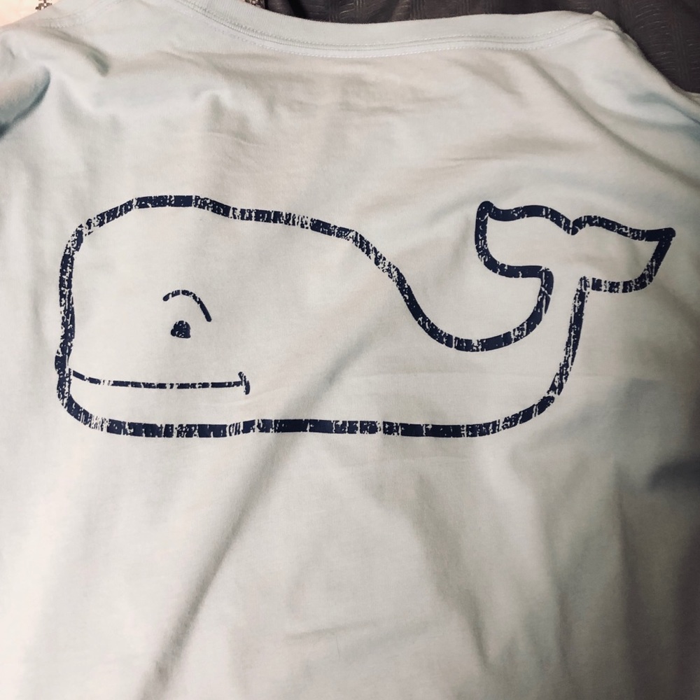 Vineyard Vines Long Sleeve Blue Shirt